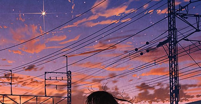 675x1200 Calming Anime Sunset Wallpapers