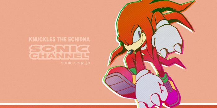 1920x1200 New official artwork of Knuckles the