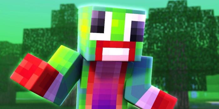 1422x800 Colorful Pixelated Character