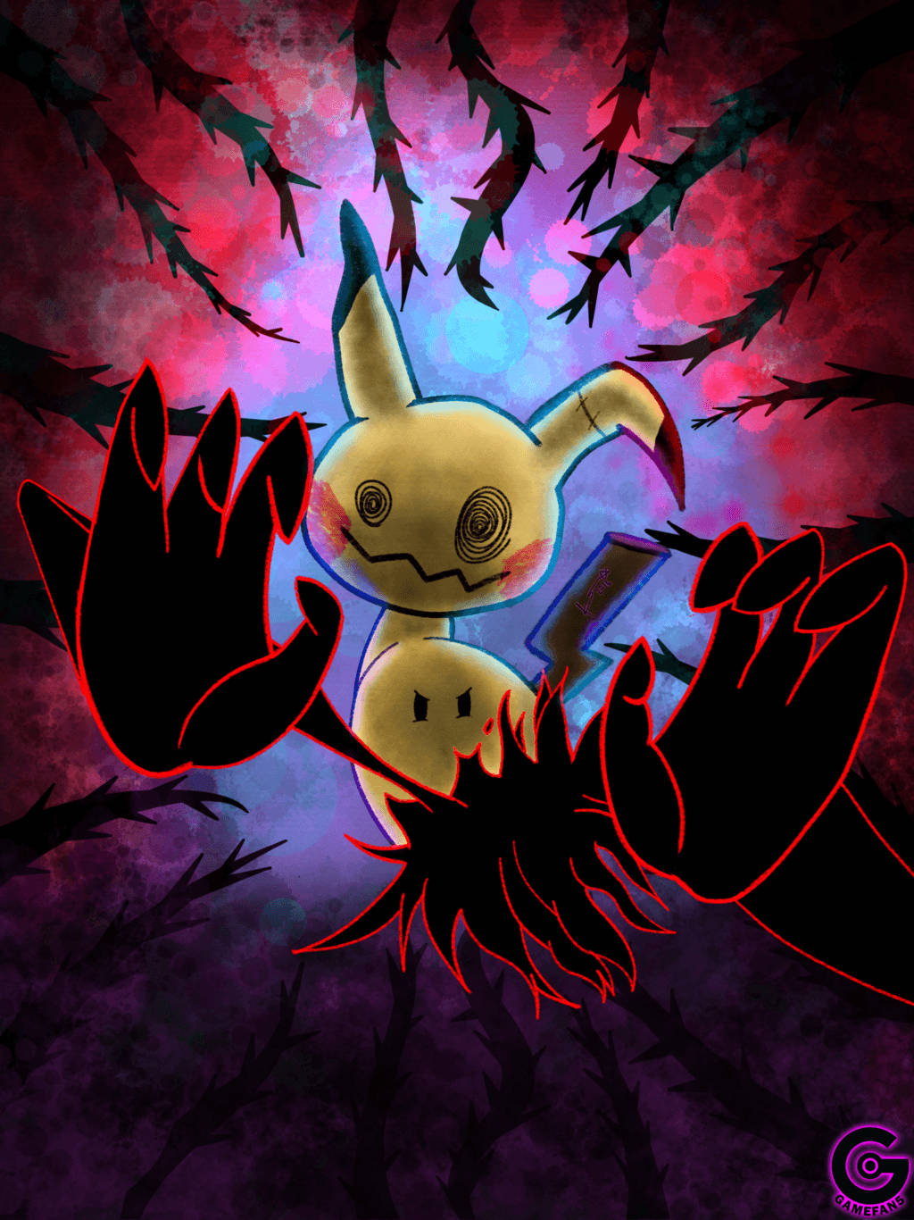 1024x1366 100 Free Mimikyu HD Wallpapers