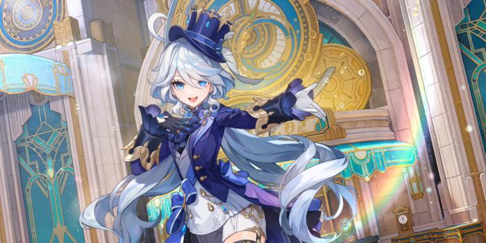 1280x720 Genshin Impact Clean Furina Wallpaper