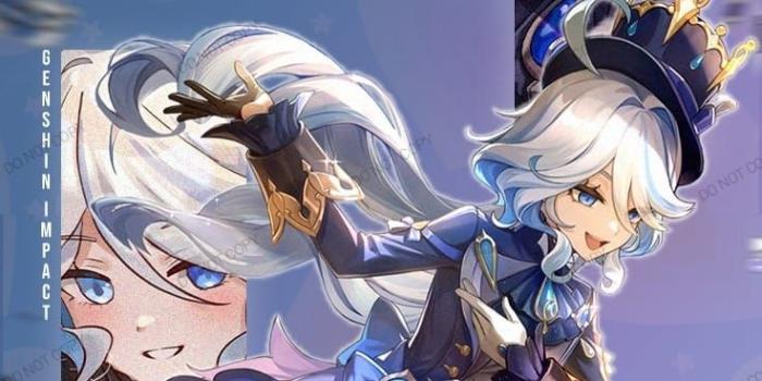 736x1379 Mysterious Furina: The Hydro Archon's