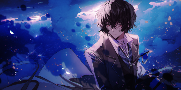 3605x1772 Dazai Osamu, Wallpaper - Zerochan Anime