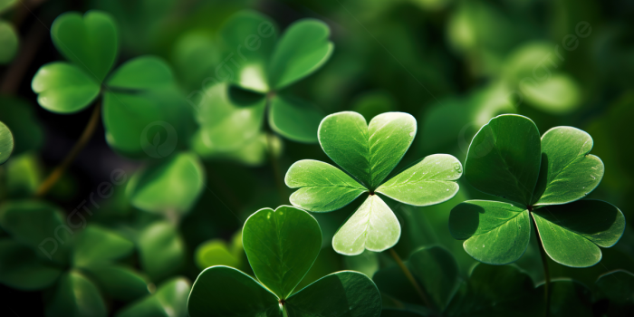 1200x673 Four Leaf Clover Desktop Wallpaper