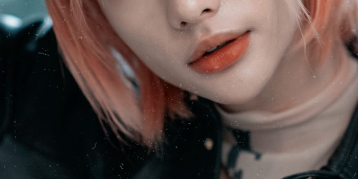 886x1920 kpop locks — hyunjin; pink hair like