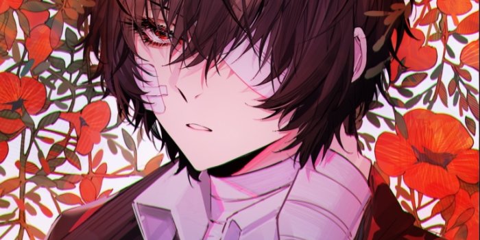 768x1024 Anime, Osamu Dazai, Bungou Stray Dogs