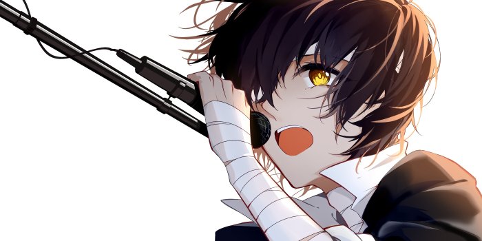 2100x1155 Wallpaper music, Bungou Stray Dogs