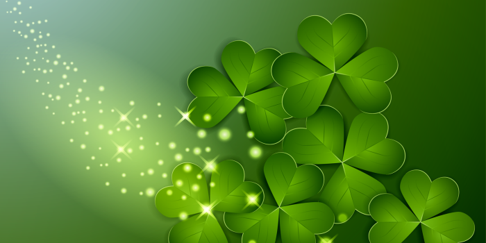 1600x1200 St Patricks Day Clover Wallpaper