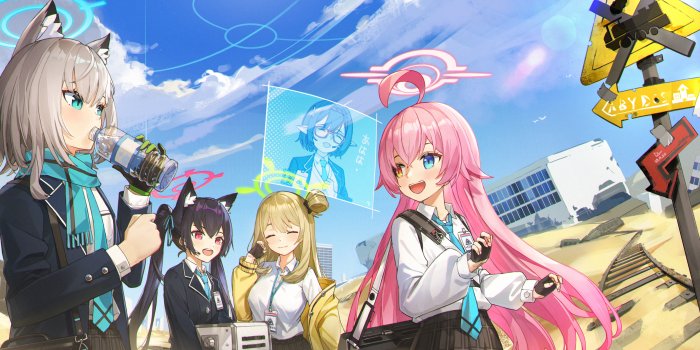 5556x2642 Blue Archive HD Wallpaper - Download