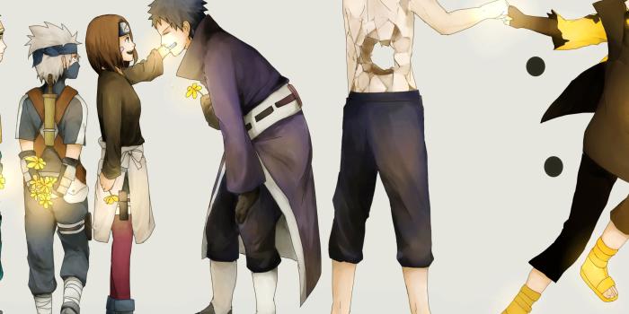 2048x2048 Download wallpaper naruto, dead, art