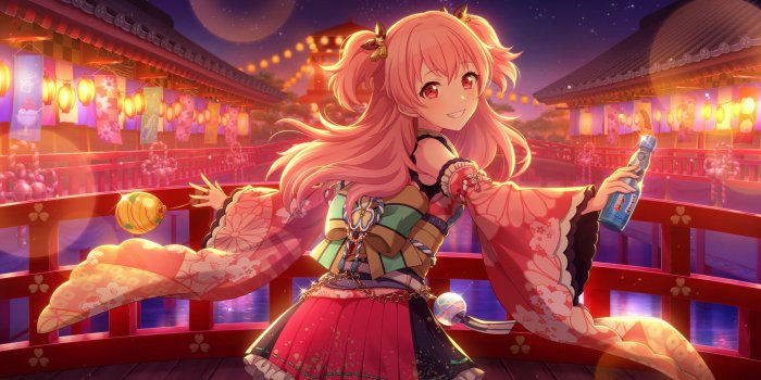 2048x1261 feat. Hatsune Miku, Momoi Airi, summer