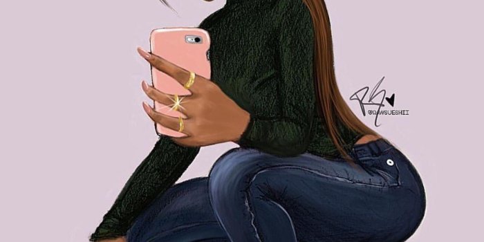 1200x1519 Black Girl Cartoon Wallpapers