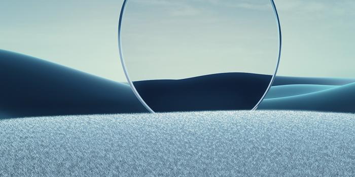 1290x2796 Mirror Wallpaper 4K, Surreal, Clear sky