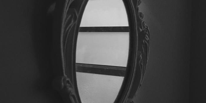 2648x3310 Grayscale Photo of Oval Mirror · Free