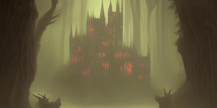 2048x3072 Dark fantasy, 80s, dark castle, grainy