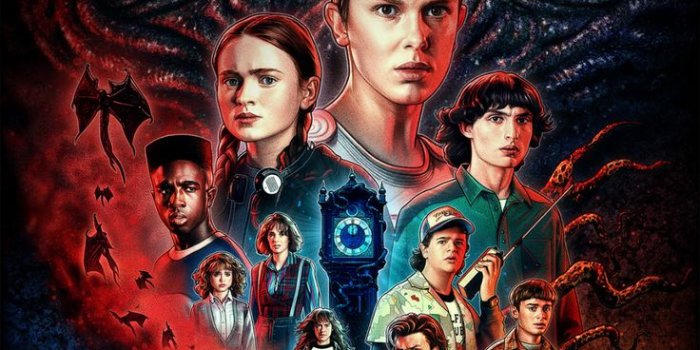 736x1472 wallpaper, Stranger things poster