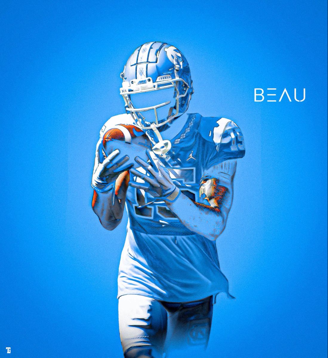 1099x1200 Drip Football Wallpapers