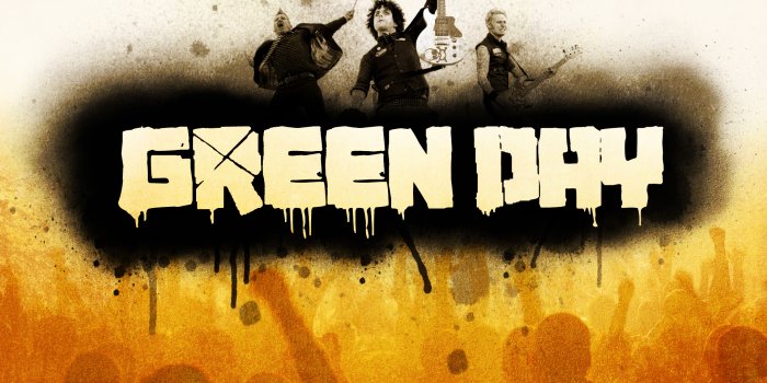 1920x1080 Wallpaper music, green, Wallpaper, punk