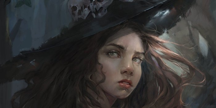 1920x1471 Witch Girl Wallpapers