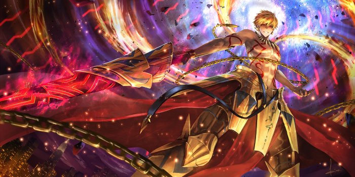 3840x2023 Gilgamesh Vs Enkidu - 4k Wallpapers