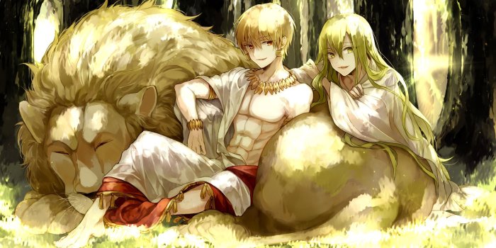 1920x1080 Download wallpaper Leo, anime, art, two