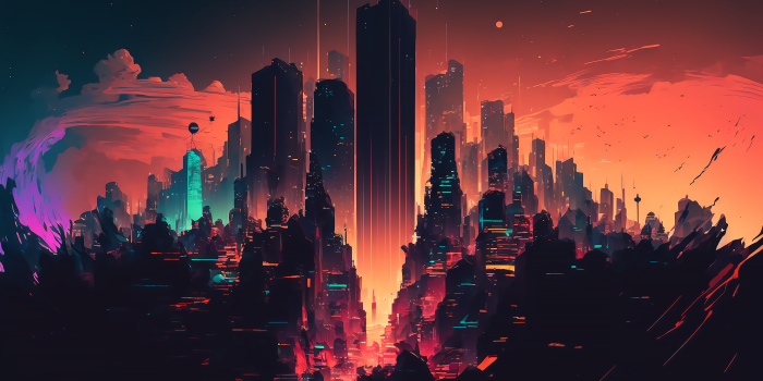 3840x2160 4K AI Wallpaper for PC: Futuristic