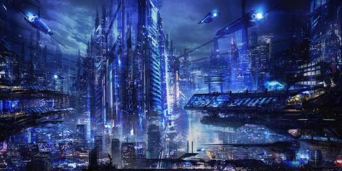 1600x900 Cyberpunk Cityscape