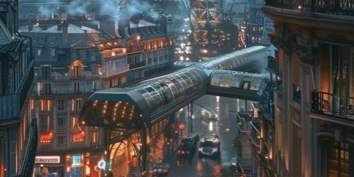 816x1456 58 AI futuristic Paris wallpapers