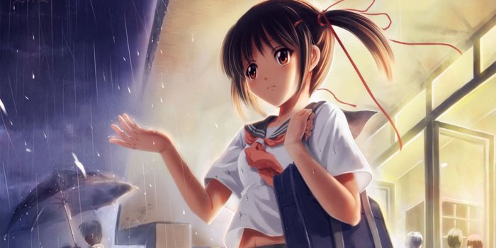 3840x2160 Rain Umbrella Art Wallpaper,HD