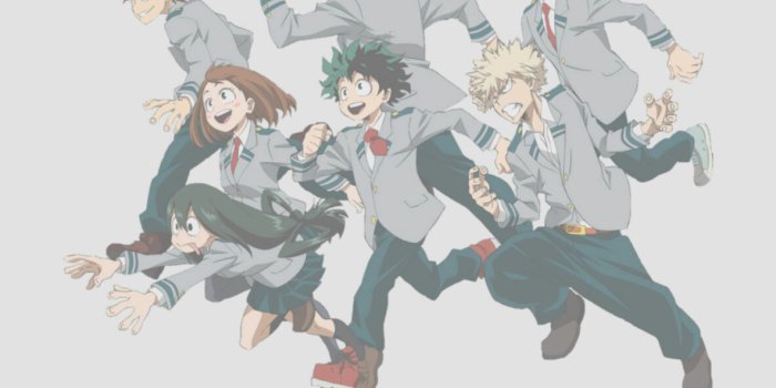 1183x2560 My Hero Academia Students Grey