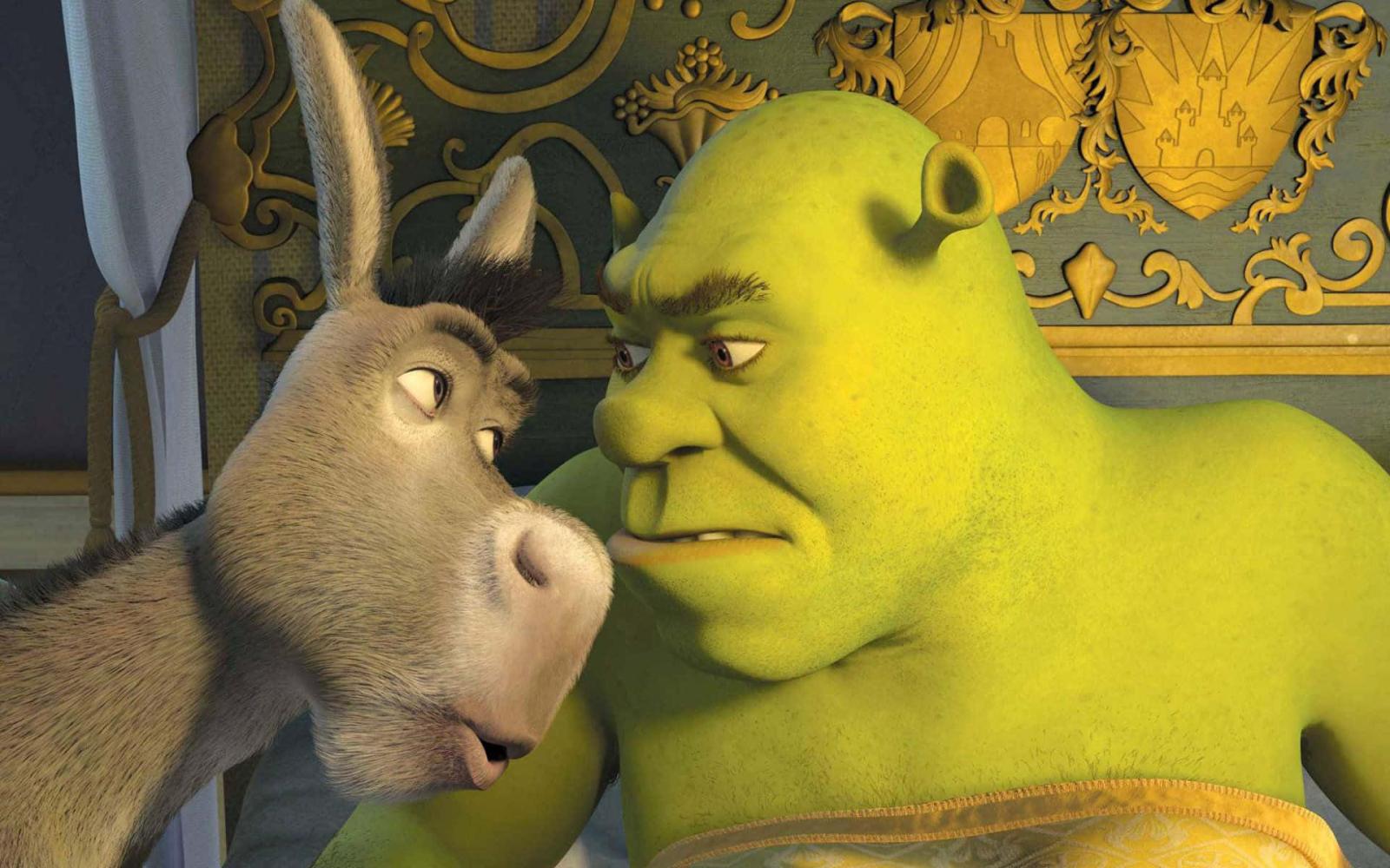 1920x1200 Download free Shrek Looking Funny In