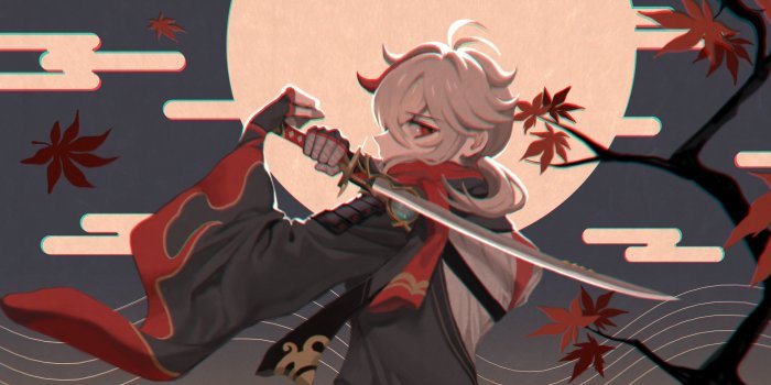 4096x2116 Kazuha Wallpapers