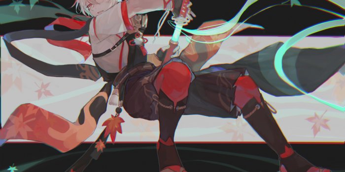 4164x3144 Kaedehara Kazuha (Genshin Impact