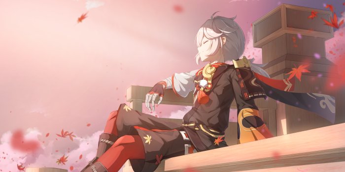 3840x2160 Video Game, Genshin Impact, Kaedehara