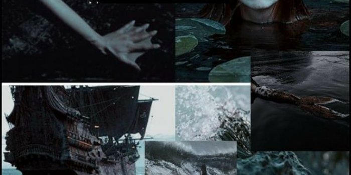 736x1308 Dark Siren Aesthetic, black, mermaid