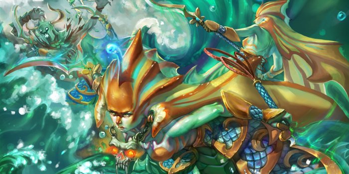 1920x1200 Naga Siren Desktop Wallpaper - DOTA 2
