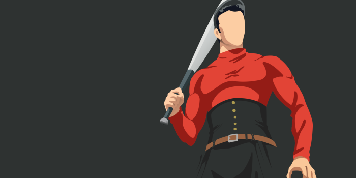 1920x1080 Fanart] Metal Bat minimalist wallpaper