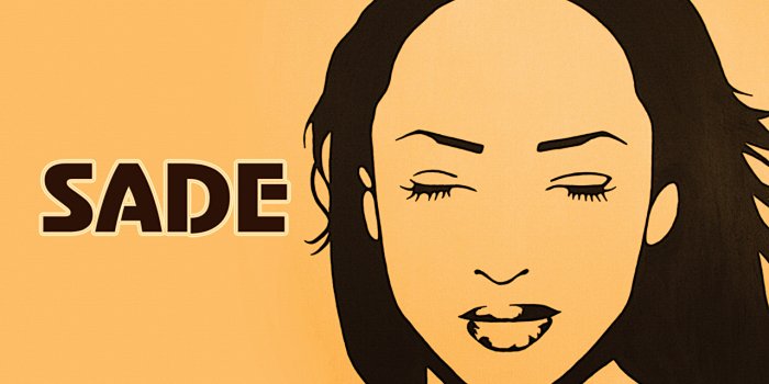 1280x718 sade Face Music female Vector Graphics