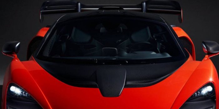 1080x1920 Download free Senna Dark Red Mclaren