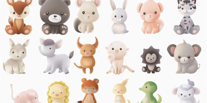 1920x1080 4K HD Wallpapers: cute cartoon animals