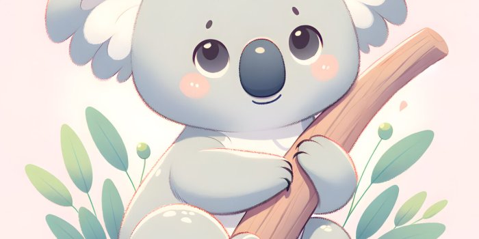 1183x2560 Adorable Koala Cartoon Wallpapers