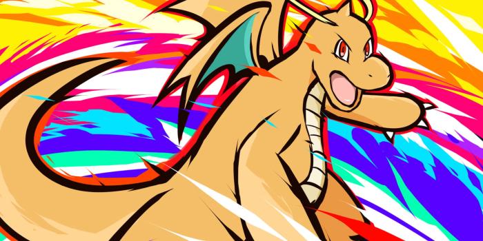 1920x1080 Download free Colorful Dragonite Fanart