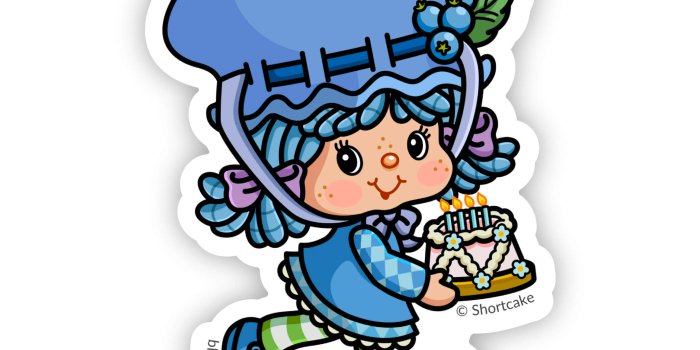2072x2072 The Blueberry Muffin Sticker