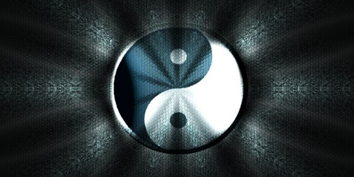 1920x1080 Wallpaper Yin-Yang, texture, background