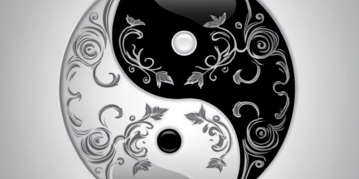 1024x1024 Yin Yang Laptop Wallpaper | Stable