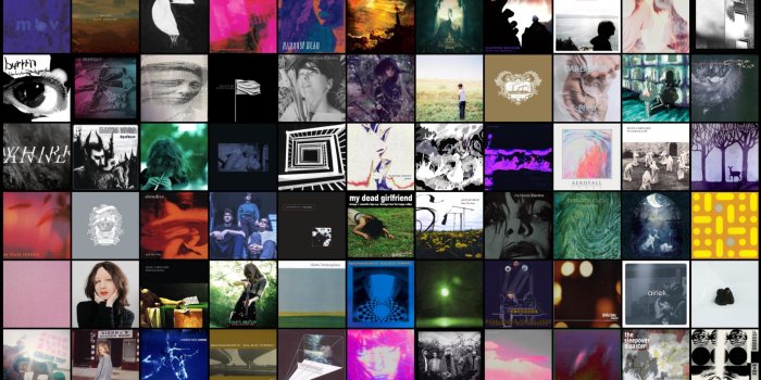 2981x2715 mostly) shoegaze albums, playlist