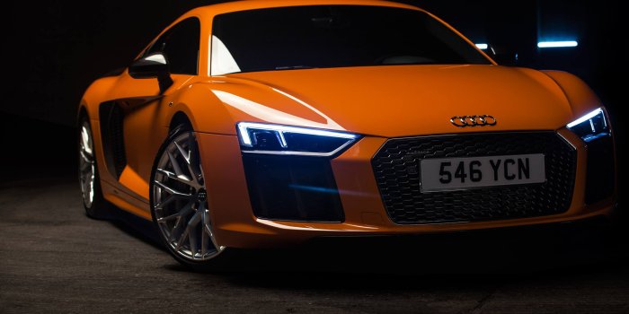 2048x1365 Audi R8 - Orange Colour HD Wallpapers
