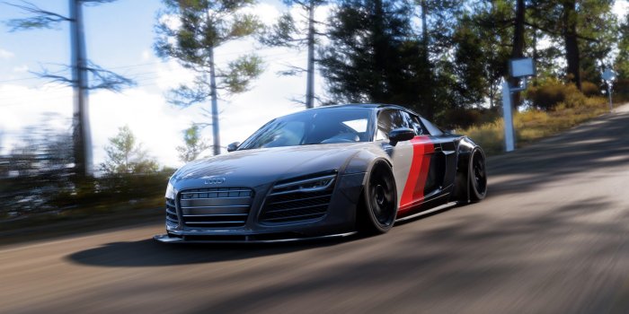 3840x2160 Audi R8 w/ widebody kit