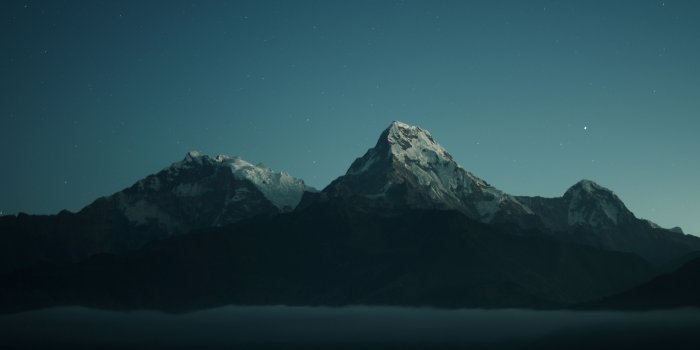 3840x2160 3840x2160 Mountains Landscape Dark