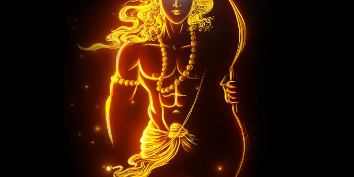 2048x2048 Jai Shri Ram Wallpaper 4K, Hindu God